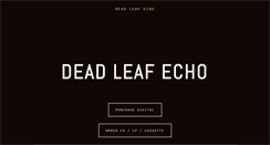 Desktop Screenshot of deadleafechonyc.com