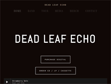 Tablet Screenshot of deadleafechonyc.com